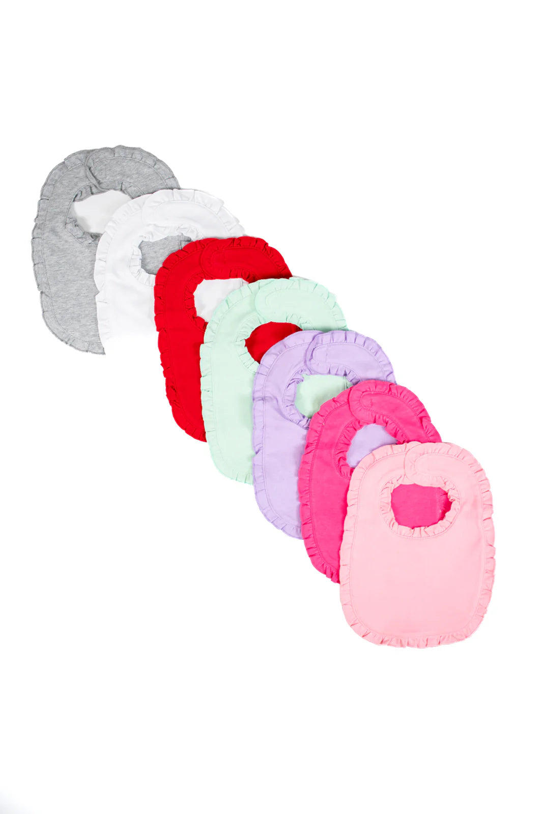 Girl Ruffle Bib Personalized