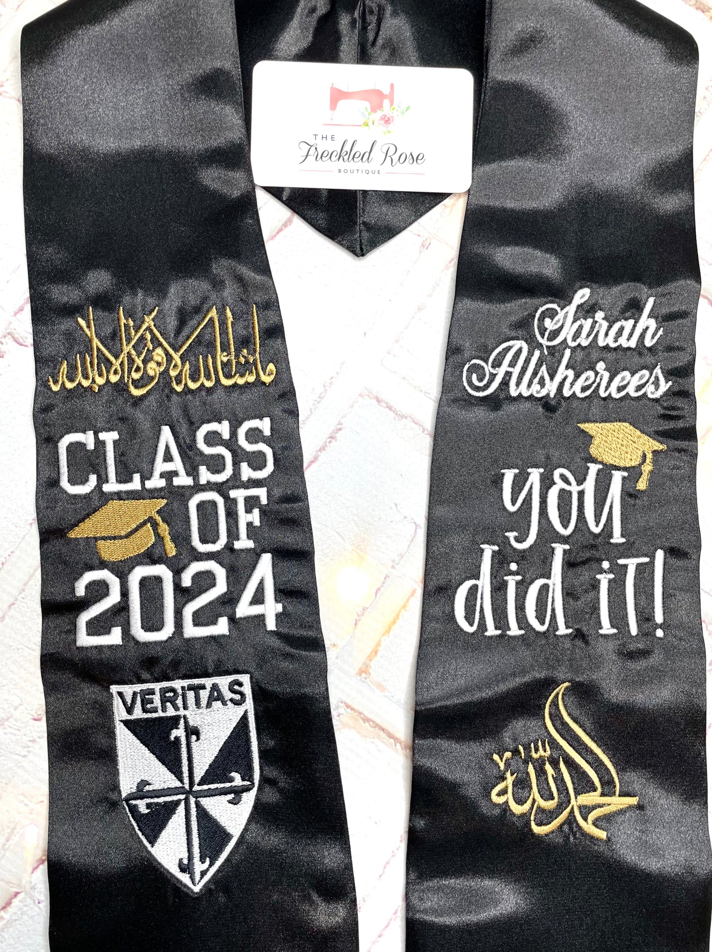 CUSTOM Graduation SASH