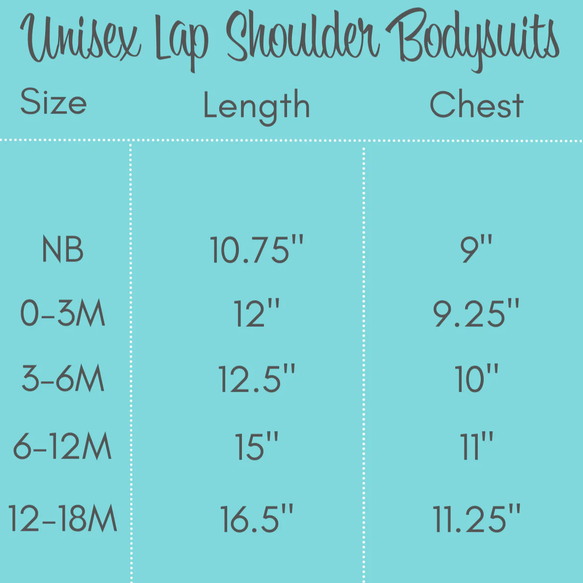 Unisex Long Sleeve Lap Shoulder Bodysuit Personalized