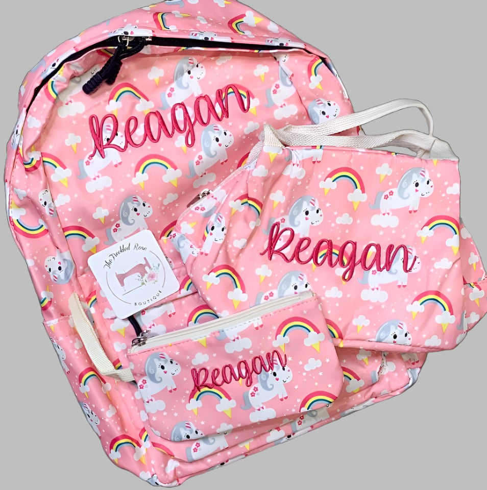 BACKPACK EMBROIDERY ONLY