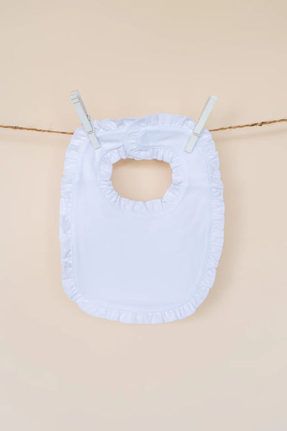 Girl Ruffle Bib Personalized