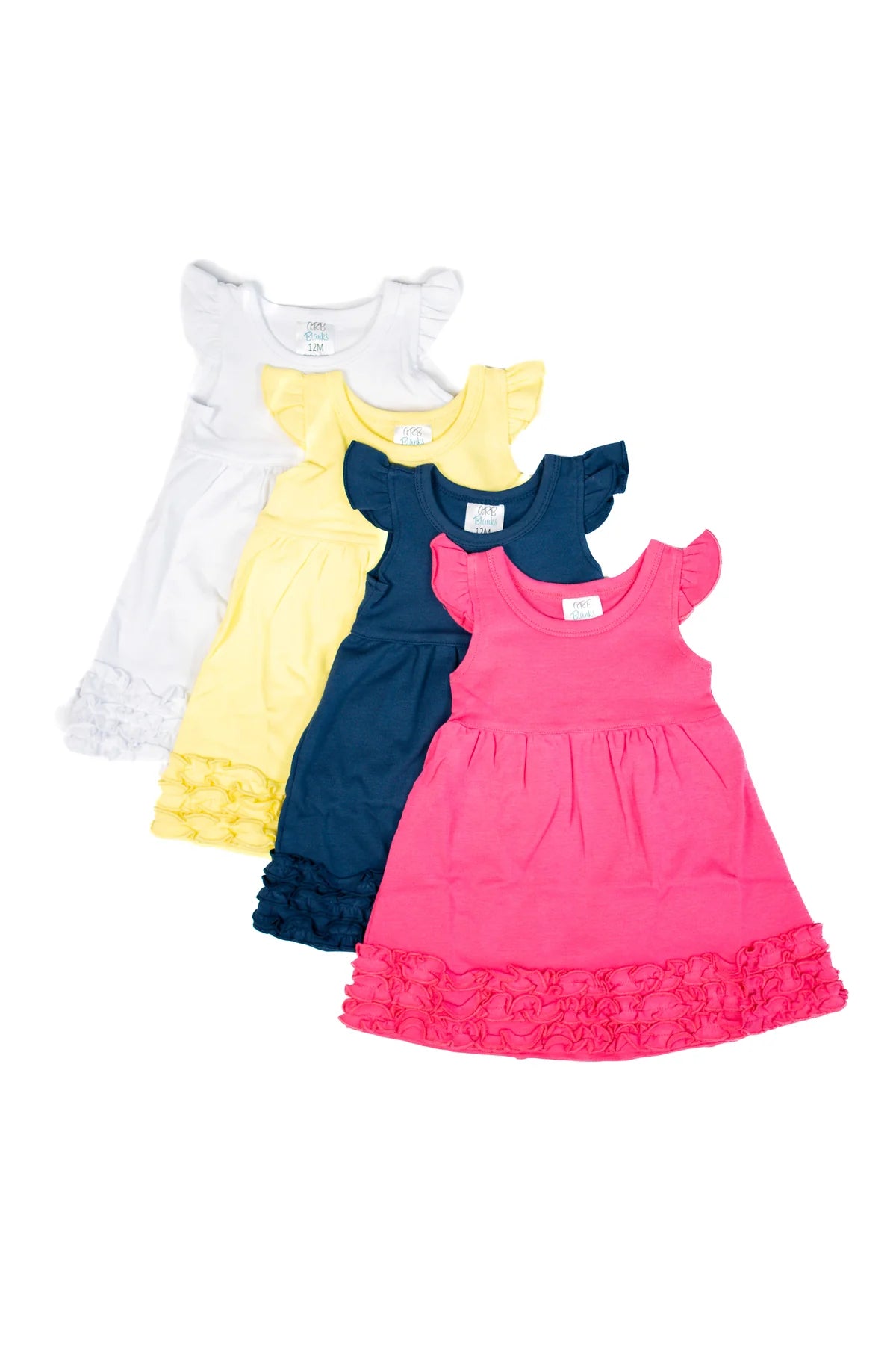 Girl Angel Sleeve Empire Waist Dress Personalized