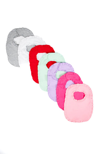 Girl Ruffle Bib Personalized