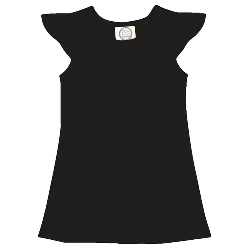 Girl Flutter Sleeve Dress Personalized
