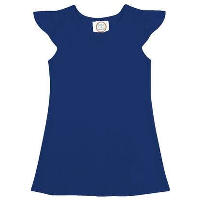 Girl Flutter Sleeve Dress Personalized